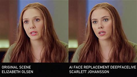 elizabeth olsen fake|Deepfake Video Featuring Scarlett Johansson And Elizabeth。